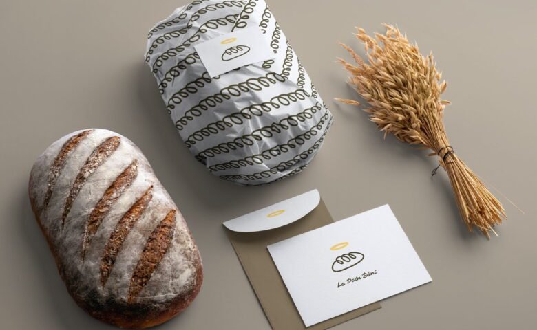 bakery branding mockup by mockupcloud
