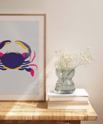BELLE AFFICHE crabe