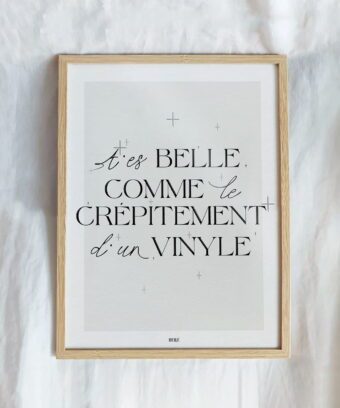 BELLE AFFICHE crepitement