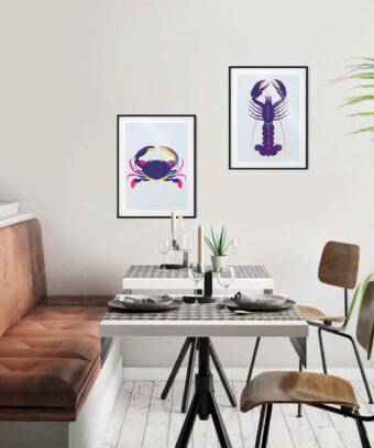 BELLE AFFICHE fruits de mer duo BELLE AFFICHE fruits de mer duo