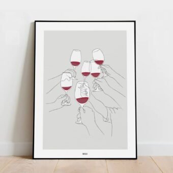 BELLE AFFICHE sante rouge