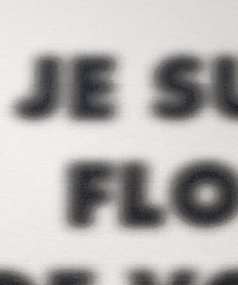 BELLE AFFICHE flou