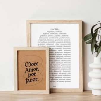 More Amor Por Favor kraft