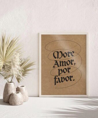 More Amor Por Favor kraft