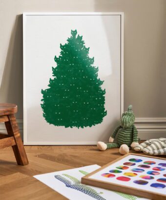 Studio topo sapin vert
