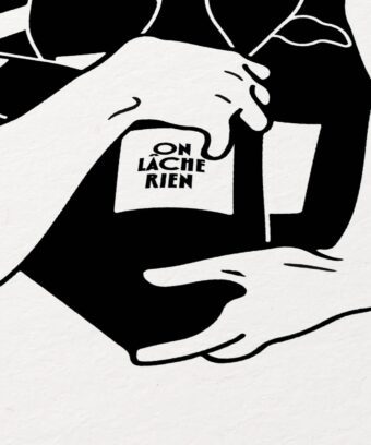 affiche studio topo on lache rien