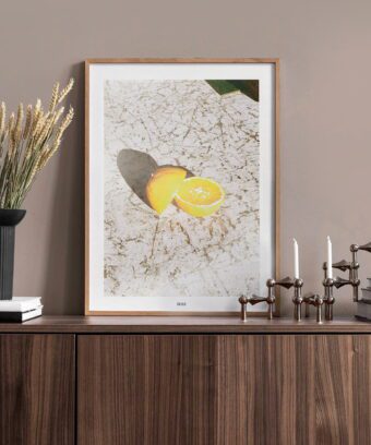 belle affiche citron