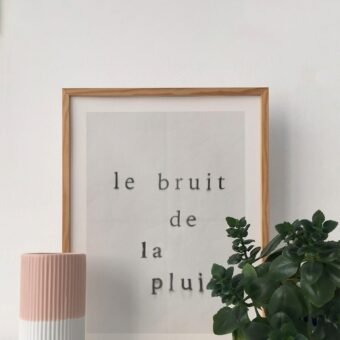 le bruit de la pluie
