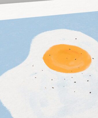 studio topo oeuf au plat
