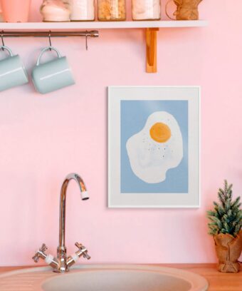 studio topo oeuf au plat