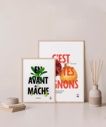affiche jeu de mot fruit legume