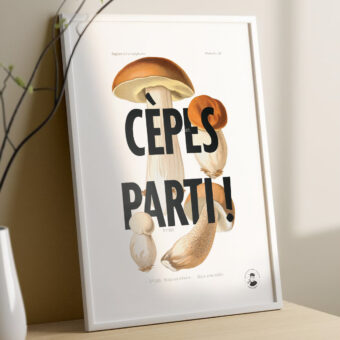 cepes parti studio topo affiche botanique