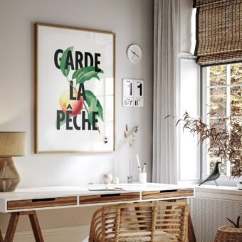 garde la peche affiche