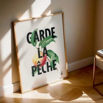 garde la peche affiche