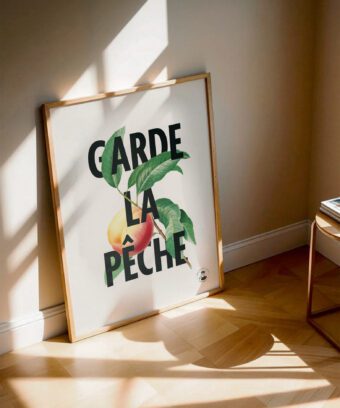 garde la peche affiche