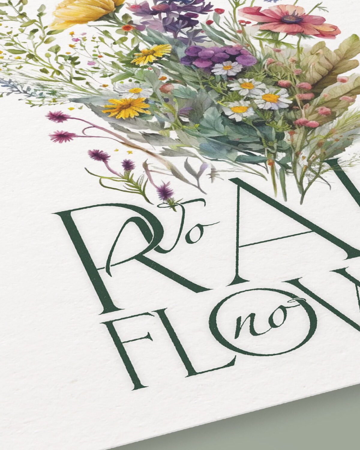 Affiche Murale « More Amor Por Favor » Sur Toile 50x70cm – Décoration Salon, Maison, Style éclectique Noir Et Blanc