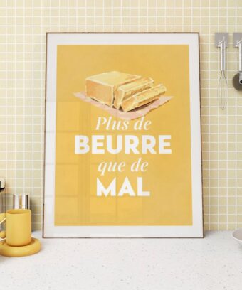 Plus de beurre que de mal affiche
