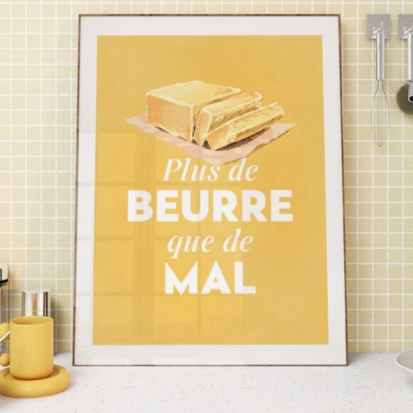 Plus de beurre que de mal affiche