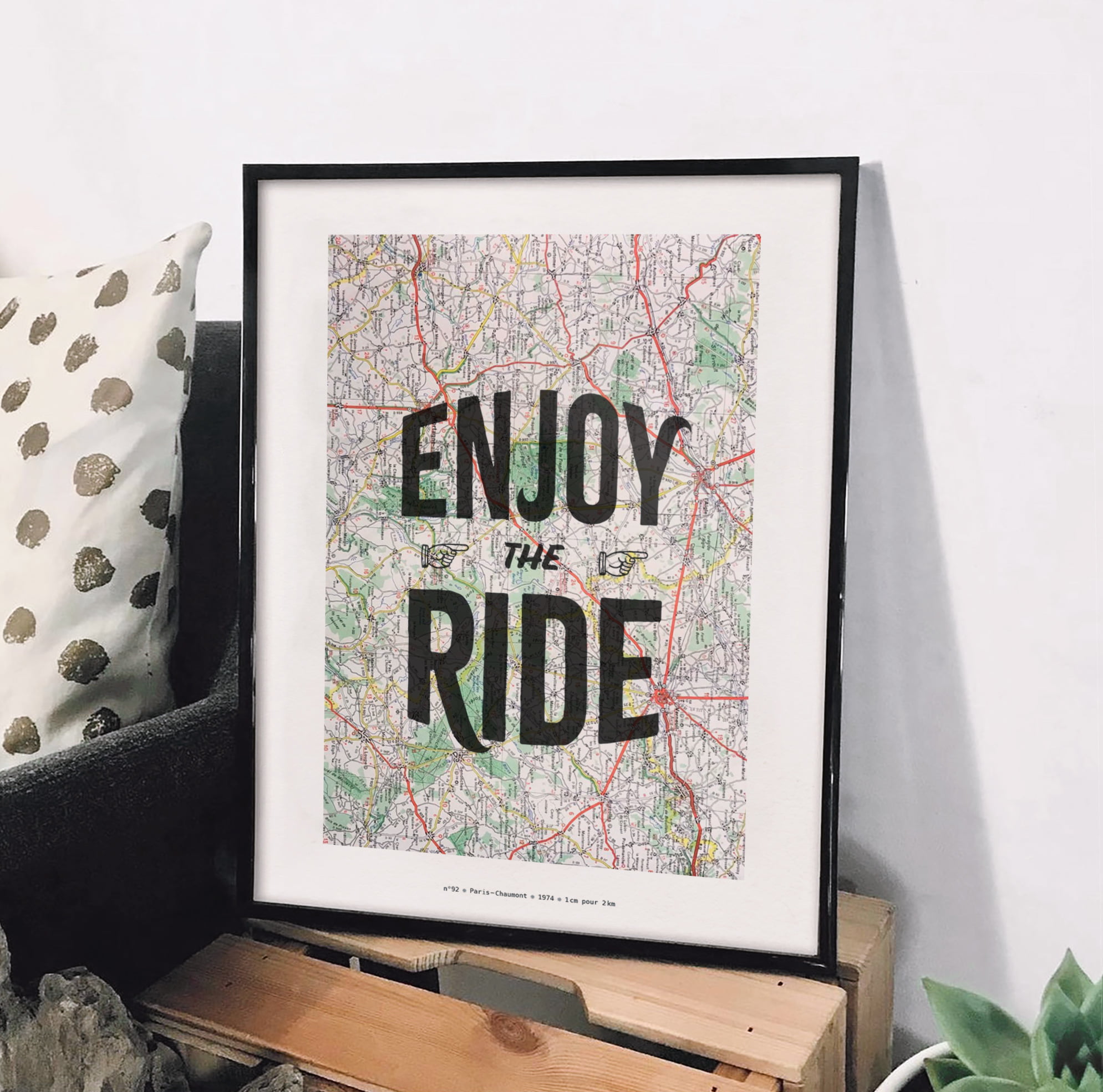 Just Enjoy The Ride T Shirt Design Stock Vector - Illustration Of Bike