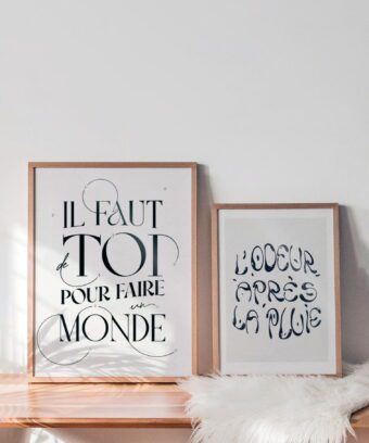 BELLE affiche il faut de toi BELLE affiche il faut de toi