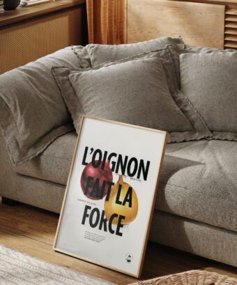 affiche l oignon fait la force botanique affiche l oignon fait la force botanique