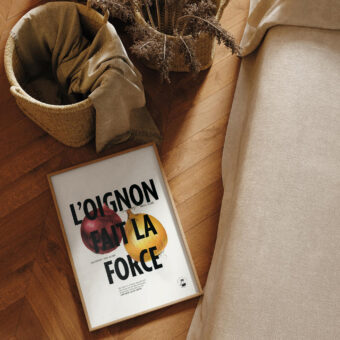 affiche l oignon fait la force botanique