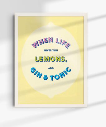 when live gives you lemons