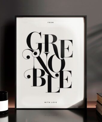 studio topo GRENOBLE typo