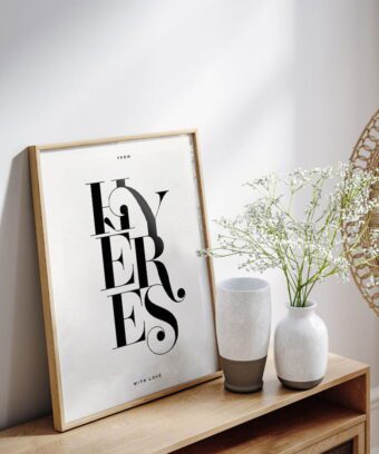 studio topo HYÈRES typo