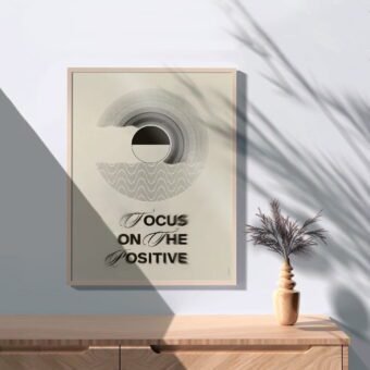 studio topo Focus on the positive