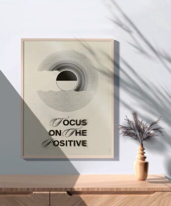 studio topo Focus on the positive