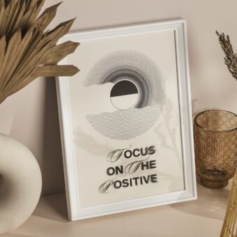 studio topo Focus on the positive