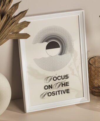 studio topo Focus on the positive
