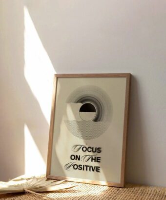 studio topo Focus on the positive