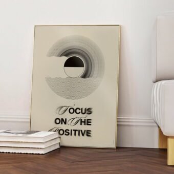 studio topo Focus on the positive