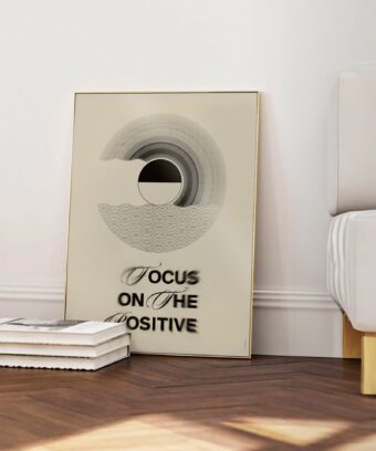 studio topo Focus on the positive