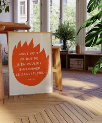 studio topo nous vous prions de bien vouloir enflammer ce dancefloor