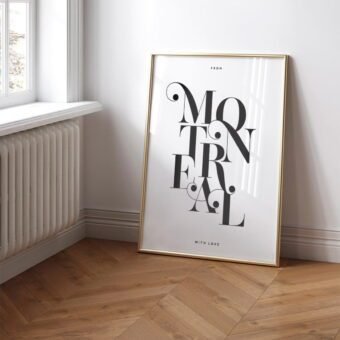 From MONTRÉAL typo