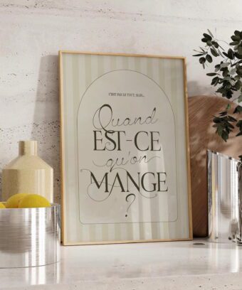 Quand est ce qu’on mange