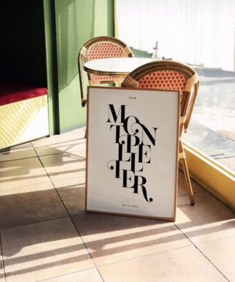 affiche MONTPELLIER