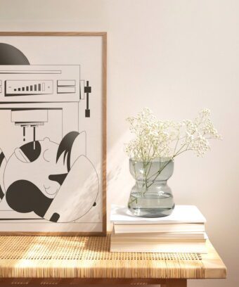 studio topo Barista illustration
