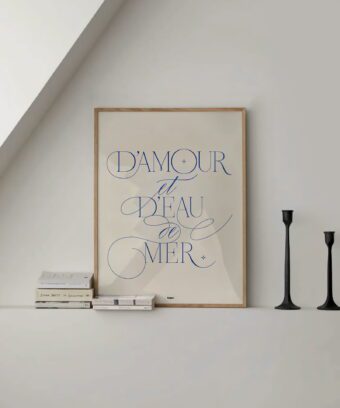 studio topo D'amour et d'eau de mer