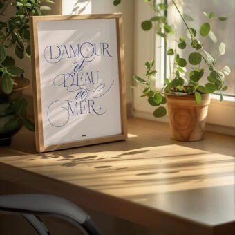 studio topo D'amour et d'eau de mer