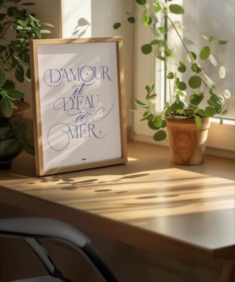 studio topo D'amour et d'eau de mer