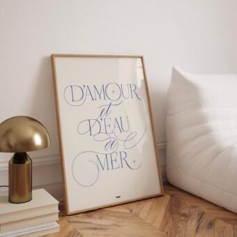 studio topo D'amour et d'eau de mer