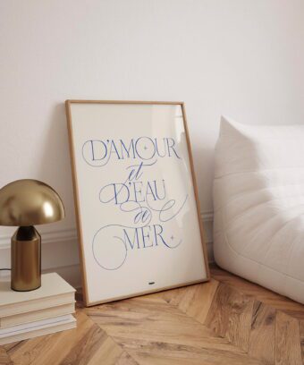 studio topo D'amour et d'eau de mer