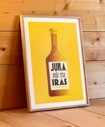 Jura ou tu iras affiche studio topo