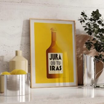 Jura ou tu iras affiche studio topo