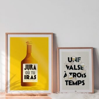 Jura ou tu iras affiche studio topo