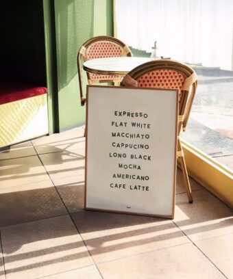 studio topo Types cafés